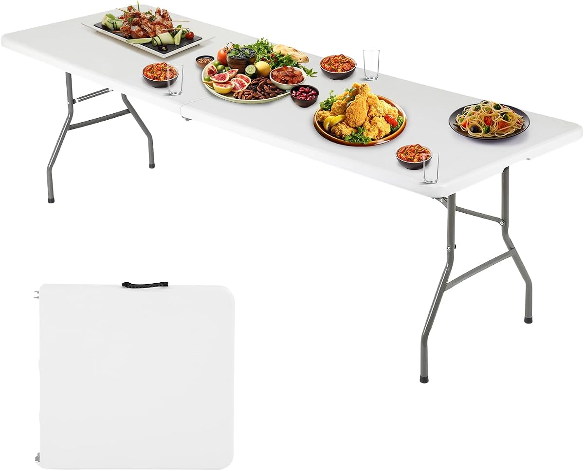FDW 6 ft Fold-in-Half Table