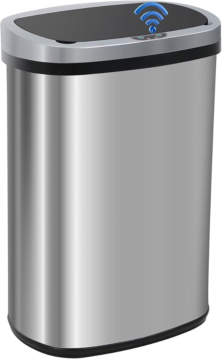 FDW 13-Gallon Sensor Trash Can